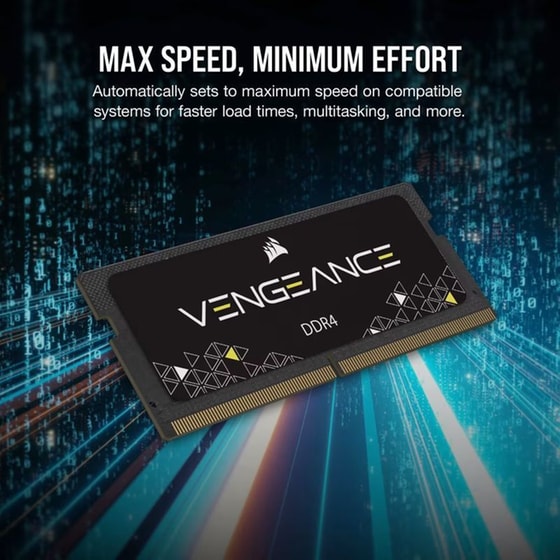 Μνήμη Ram Laptop Corsair Vengeance CMSX16GX4M1A2666C18 16GB DDR4 2666MHz SO-DIMM image 5