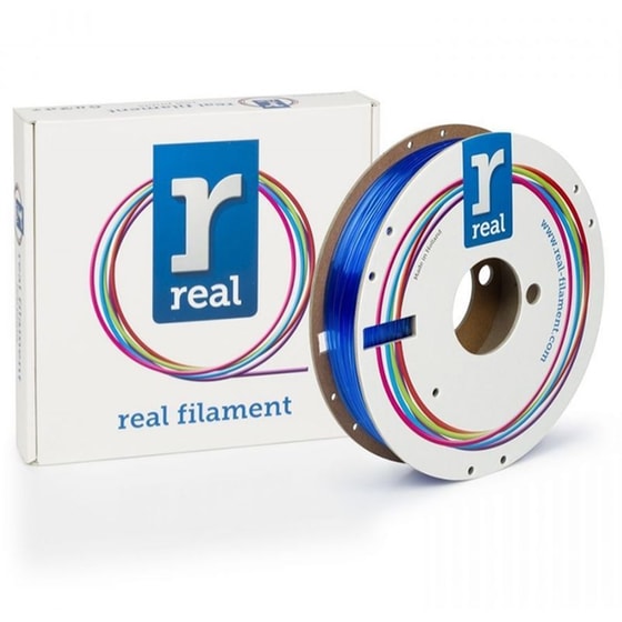 REAL FILAMENTS νήμα 3D εκτυπωτή PETG - 0.5kg 1.75mm - Μπλε image 0