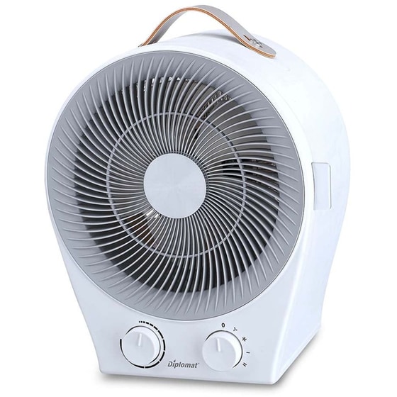 DIPLOMAT P23 2000W Αερόθερμο Με Ανεμιστήρα  Λευκό image 0