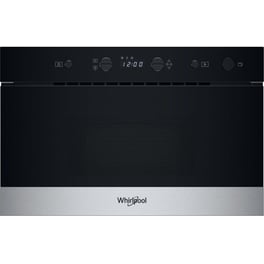 WHIRLPOOL WMN571BX με Grill 22 Lt Inox Εντοιχιζόμενος Φούρνος Μικροκυμάτων