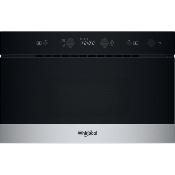 WHIRLPOOL WMN571BX με Grill 22 Lt Inox Εντοιχιζόμενος Φούρνος Μικροκυμάτων image 0