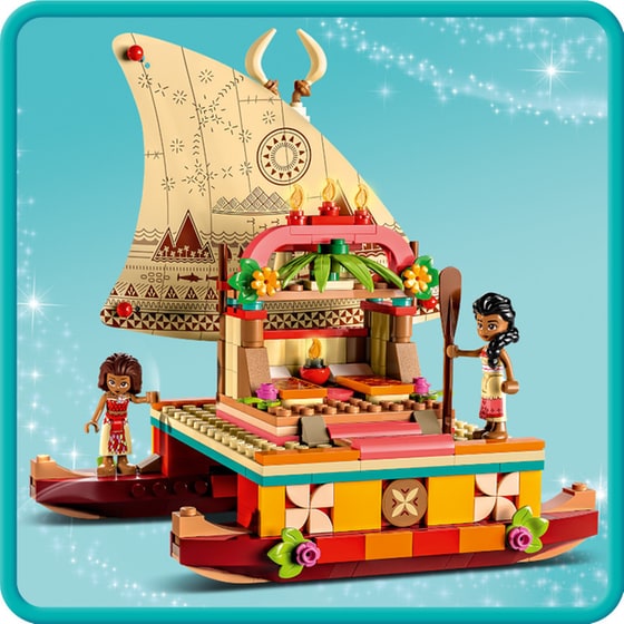 LEGO® Disney Princess Moana's Wayfinding Boat (43210) image 9