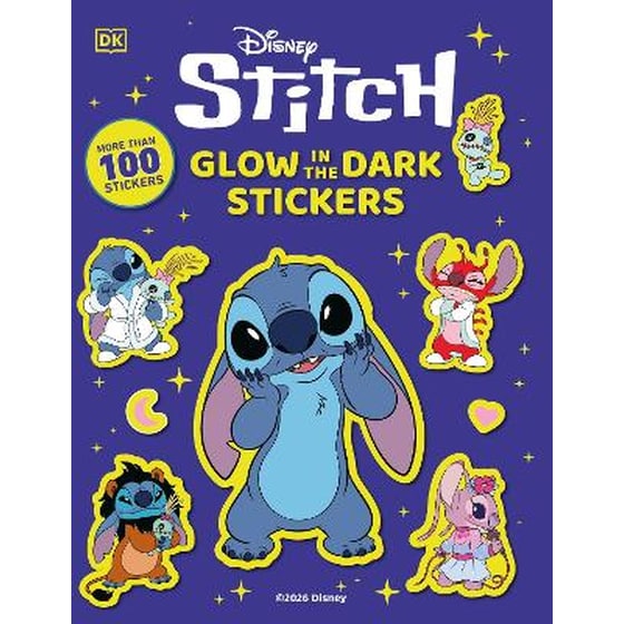 Disney Stitch Glow in the Dark Ultimate Sticker Book image 0