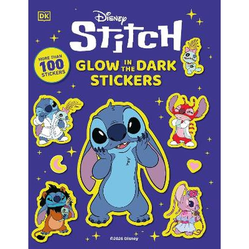 Disney Stitch Glow in the Dark Ultimate Sticker Book
