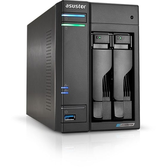 Asustor Lockerstor 2 (AS6602T) NAS Tower σκληρού δίσκου 4 θέσεων για SSD & HDD με σύνδεση USB image 2