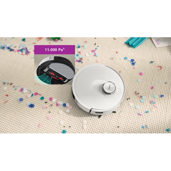 BOSCH SPOTLESS ADVANCED+ BCRD2W για Σκούπισμα και Σφουγγάρισμα Λευκό Σκούπα Ρομπότ image 7