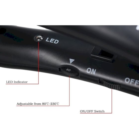 HAIRTECH HT049 Ψαλίδι Μαλλιών Μαύρο image 5