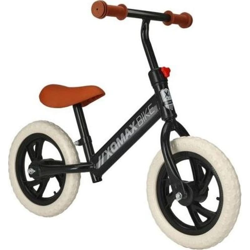 Παιδικό Ποδήλατο Ισορροπίας Xq Max Μεταλλικό Κατάλληλο Για Παιδιά 2+ Ετών – 65x17x34 cm, Μαύρο