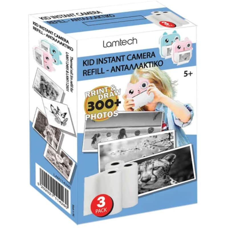 LAMTECH Lamtech Thermal Paper Rolls LAM114260 5M (3 τεμάχια)