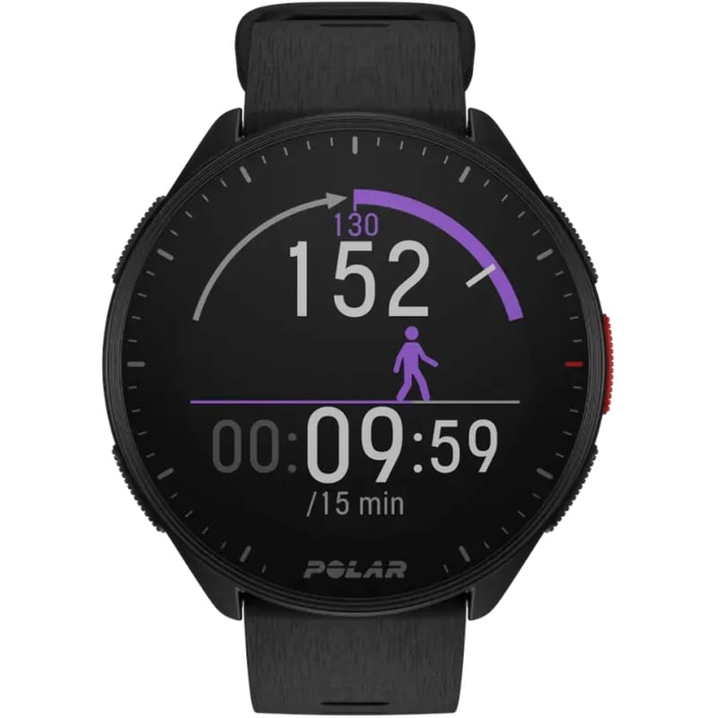 POLAR Smartwatch Polar Pacer (S-L) 45mm - Night Black