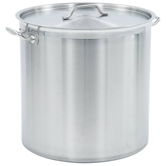 Μαρμίτα VIDAXL Από Ανοξείδωτο Ατσάλι 50 x 50 cm 98 L Inox image 1
