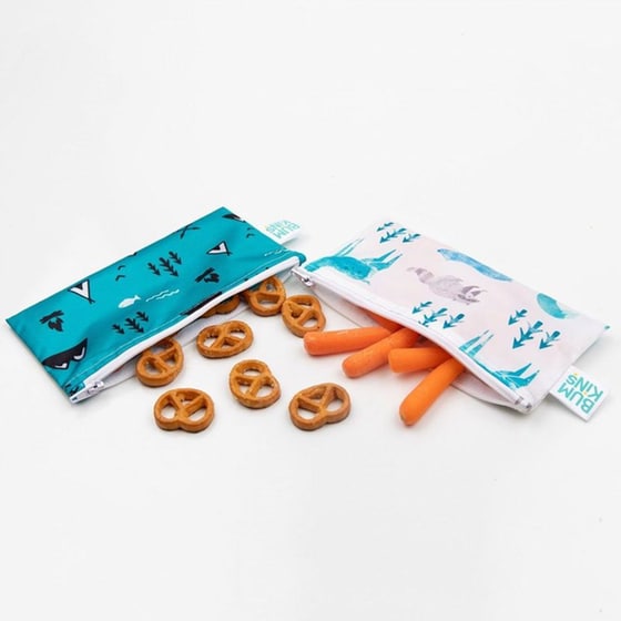 Σακουλάκια Φαγητού Επαναχρησιμοποιούμενα Bumkins Boys (2 Τεμάχια) image 2