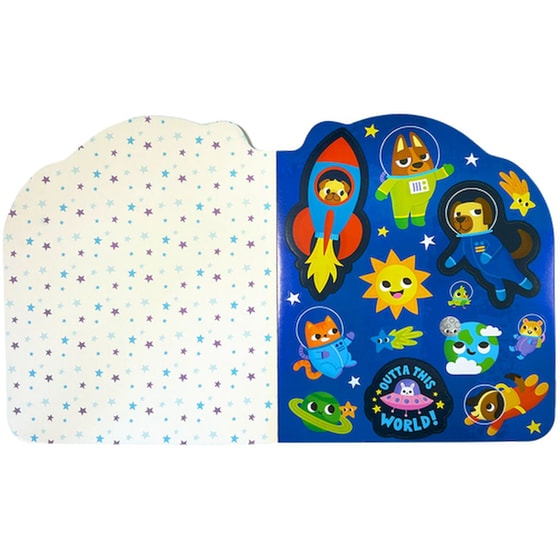 Βιβλίο Ζωγραφικής & Χειροτεχνίας Ooly Pets In Space image 2