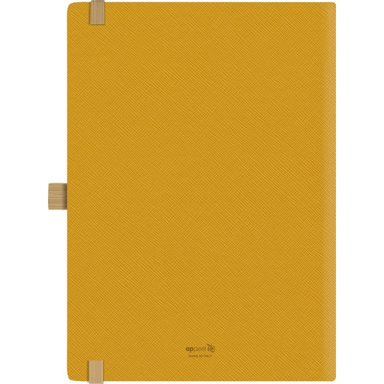 Ημερολόγιο Ημερήσιο 2026 Θεοφύλακτος 12M Saffiano Plus Golden Πορτοκαλί image 3