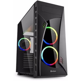 Κουτί Desktop Sharkoon Night Shark Midi ATX Tower - Μαύρο