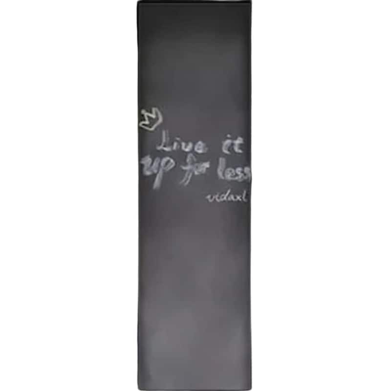 Αυτοκόλλητο Τοίχου Μαυροπίνακας Vidaxl 2 Ρολά με Κιμωλίες 0,45x2 m - Μαύρο VIDAXL