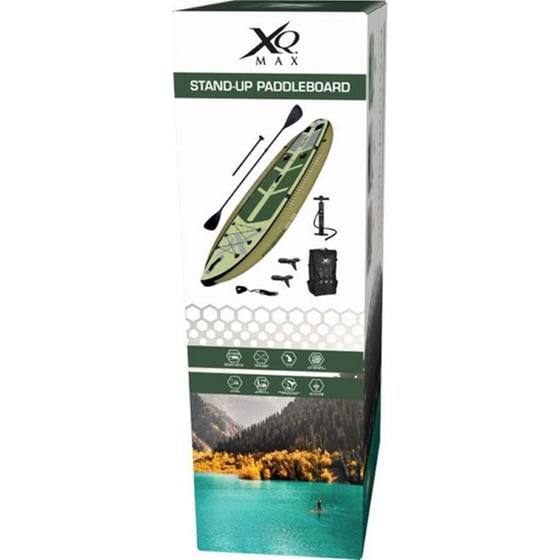 Φουσκωτή Σανίδα SUP Xq Max Για Ψάρεμα 330x99x15 cm - Καφέ image 2