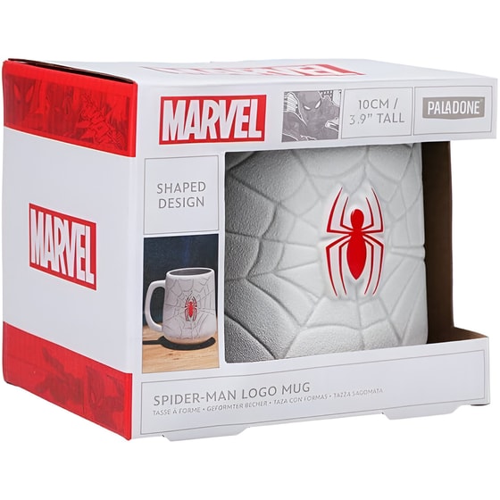 Κούπα Paladone Spiderman Κεραμική 450 ml - Γκρι image 1