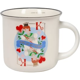Κούπα Legami Cup-Puccino King από Πορσελάνη 350 ml - Λευκή