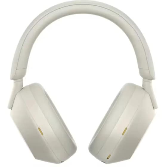 Sony WH-1000XM5 Premium Noise Cancelling Wireless Over Ear Headphones - Silver image 4