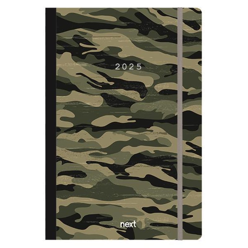 NEXT Ημερολόγιο Ημερήσιο Next 2025 12M Military 12x17 cm