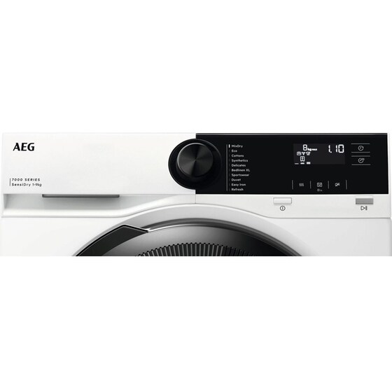AEG TR7294E 9 kg με Αντλία Θερμότητας Λευκό Στεγνωτήριο Ρούχων image 4