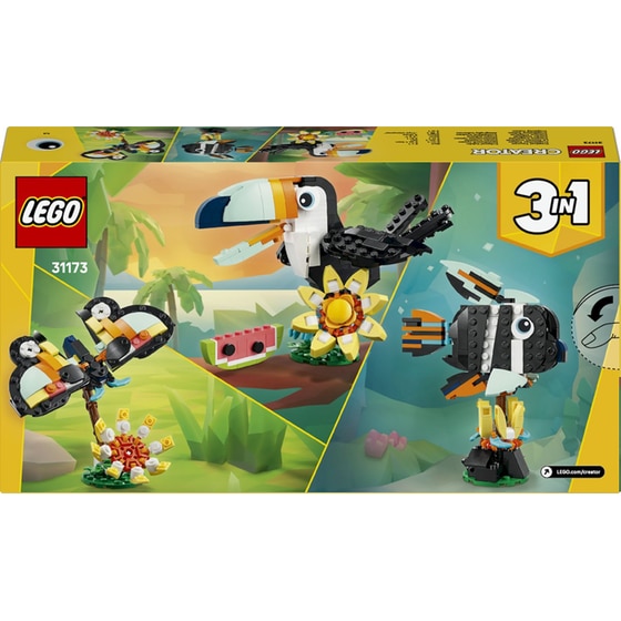 LEGO® Creator 3σε1 Άγρια Ζώα: Τροπικό Τουκάν (31173) image 8