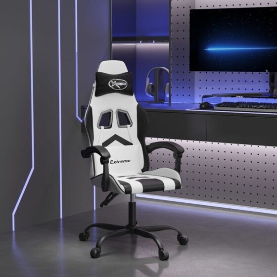 Καρέκλα Gaming VIDAXL 3143876 από Τεχνητό Δέρμα - Λευκή image 10