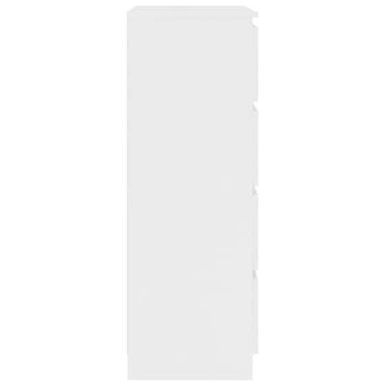 Συρταριέρα Vidaxl Από Μοριοσανίδα  60x35x98.5cm -  Λευκή image 5