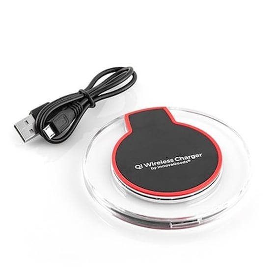 Ασύρματος Φορτιστής Innovagoods Qi pad Micro Usb - Transparent image 0