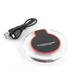 Ασύρματος Φορτιστής Innovagoods Qi pad Micro Usb - Transparent