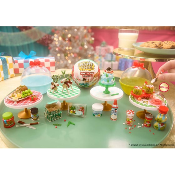 Miniverse - Make It Mini Holiday 2025, The Grinch™ Dr. Seuss™ Mini Collectibles 4 Σχέδια - Τυχαία Επιλογή Σχεδίου image 8