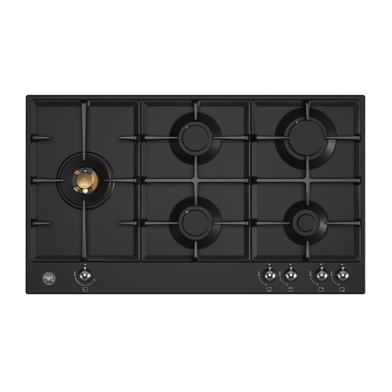 BERTAZZONI P905LHERNE  90 cm Μαύρο Εστία Αερίου Αυτόνομη image 2