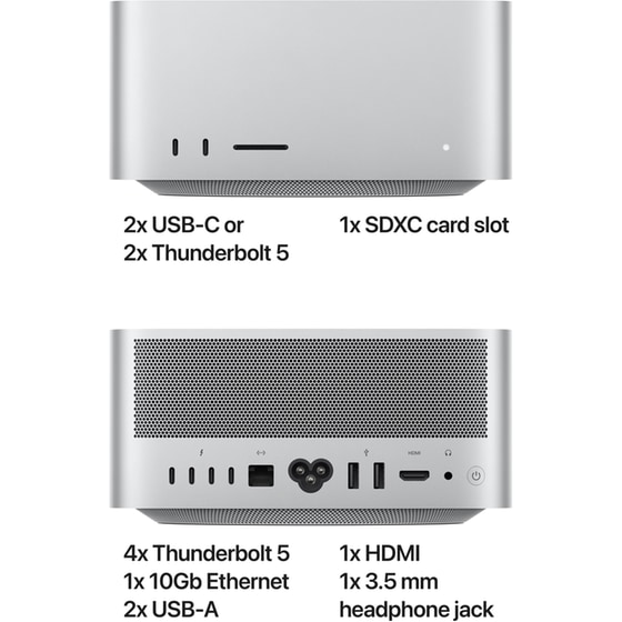 Apple Mac Studio with M4 Max Chip (Apple M4 Max/36GB/512GB SSD) image 3