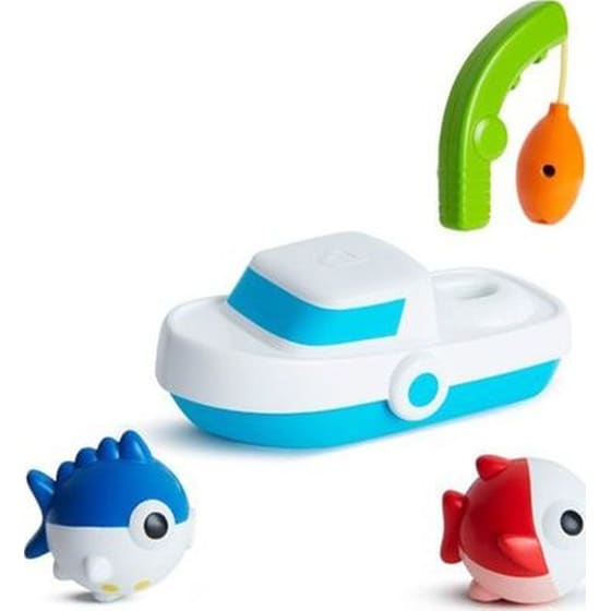 Παιχνίδια Μπάνιου Munchkin Deep Sea Fishin' Bath Boat - 3 τμχ image 0