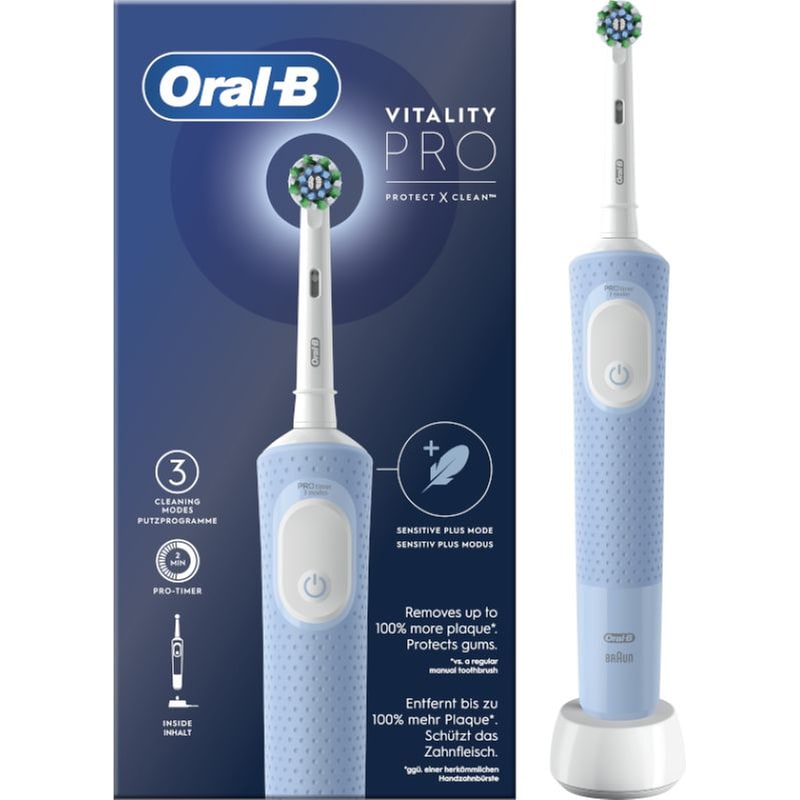 ORAL-B Ηλεκτρική Οδοντόβουρτσα ORAL-B Vitality Pro D 103 - Γαλάζιο