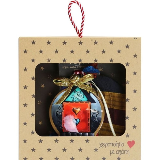 Γούρι Synchronia&nbsp;Σπίτι&nbsp;Μεταλλλικό&nbsp;Στρογγυλό&nbsp;Sm&nbsp;Home&nbsp;Sweet image 0