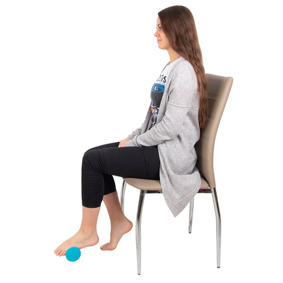 Foam Roller InSportline Emms Foot Massager 8x8x11 cm - Μπλε image 5