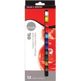 Χρώματα Λαδιού Daler Rowney 12ml 12 Τεμάχια