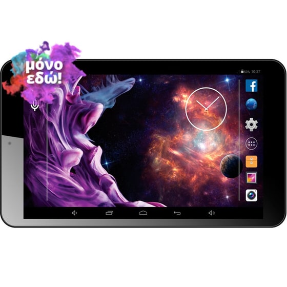 eStar Gemini HD Quad Core Tablet 8" 8GB Μαύρο image 0