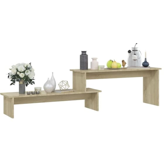 Έπιπλο Τηλεόρασης VidaXL από Μοριοσανίδα 180x30x43cm - Καφέ image 1