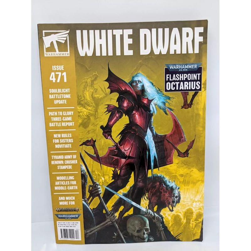 GAMES WORKSHOP Warhammer 40K – White Dwarf Magazine Issue 505 (WD10-60)