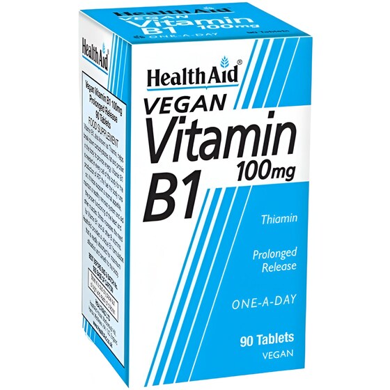 Health Aid Vitamin B1 100mg - 90 ταμπλέτες image 0