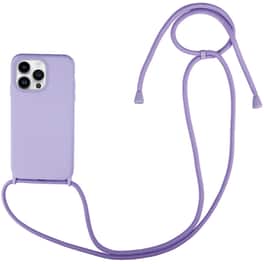 Θήκη Apple iPhone 14 Pro Max - My Colors CarryHang Strap - Λιλά