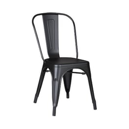 Καρέκλα Μεταλλική Μαύρη Matte High Συσκευασία 10 Τεμάχια C11421