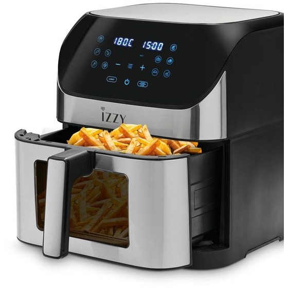IZZY IZ-8238 με Wi-Fi 1800 W 8 L Inox Φριτέζα Αέρος image 3