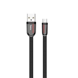 Καλώδιο δεδομένων Hoco U74 Grand Usb to Micro Usb 2.4A 1.2m - Black