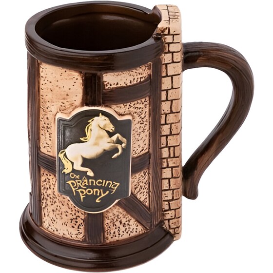 Κούπα 3D Erik The Lord Of The Rings The Prancing Pony Πορσελάνη 750 ml - Καφέ image 2
