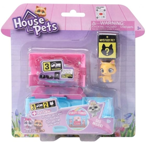 Just toys House Pets Playset (4 Σχέδια) image 0