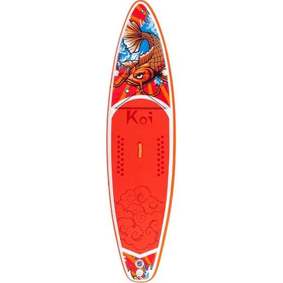 Φουσκωτή Σανίδα SUP FunWater Feath-R Lite 350x83x15cm - Πορτοκαλί image 1